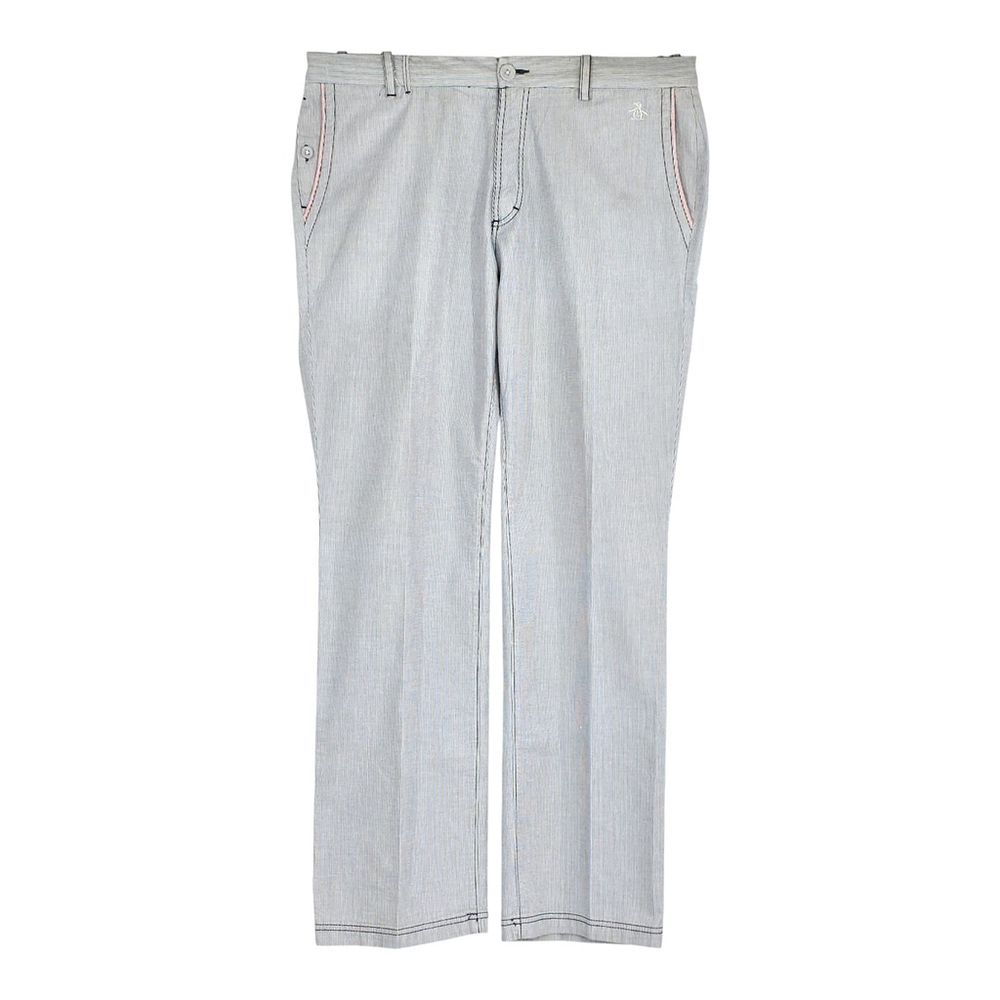 Ivy Heritage Original Penguin Stripe Chinos Men’s 36x36 White Black Prep